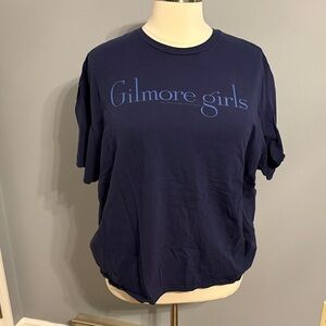 Delta Navy Short Sleeve "Gilmore Girls" Tee